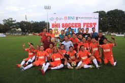 Senyum Sehat Paspampres dan Pewarta PSSI