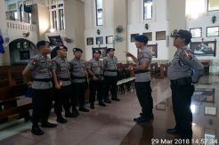 Amankan Paskah, Polrestabes Medan Kerahkan 1.250 Personel