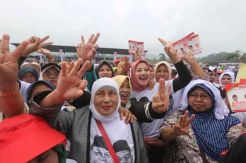 Posko Relawan Asyik Targetkan 60% Suara Perempuan