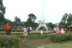 Libur Panjang, Wisatawan Serbu Taman Bunga di Lereng Ungaran