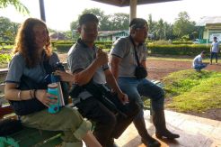 Begini Cara Bule Cantik Asal Kanada Melacak Harimau Bonita
