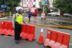 Kebakaran di Polda Metro Jaya Akibat Korsleting Listrik