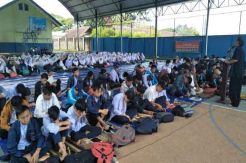 Jelang UNBK, 786 Siswa di KBB Gelar Istighosah dan Doa Bersama