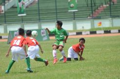 Hari Pertama MILO Football...