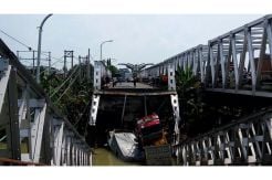 Ini Diduga Penyebab Jembatan Penghubung Lamongan - Tuban Ambruk