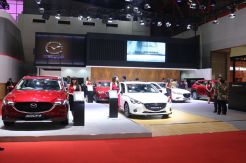 Model Mazda Berteknologi SKYACTIV dan KODO Mejeng di IIMS 2018