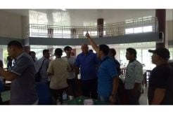 Rapat Paripurna DPRD Nias Utara Ricuh, Oknum Dewan Pecahkan Meja Kaca