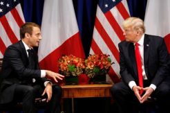 Minggu Depan, Trump-Macron Bahas Perjanjian Nuklir Iran