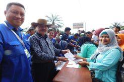 Temui Warga, Anggota DPR RI Ini Tekankan Pentingnya Keselamatan Kerja