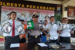Sabu 4 Kg dan Seorang Kurir Diamankan Polresta Pekanbaru