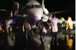 Pesawat Lion Air Tergelincir di Bandara Djalaludin Gorontalo