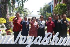 Megawati, Puti Soekarno, dan Risma Kampanyekan Konservasi Lingkungan