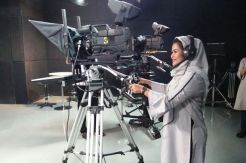 Coba Kamera Studio, Puti Soekarno Datangi Redaksi iNews TV Jatim di Ultah Ke-3