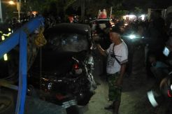 Tabrak Puluahan Warga, Terduga Pelaku Curanmor Dihajar Masa