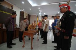 Puluhan Ormas Tandatangani Kesepakatan untuk Jaga Kondusivitas di Kobar