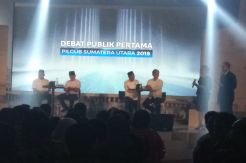 Debat Pilgub Sumut, Eramas Cecar Djoss Persoalan Tanah Adat
