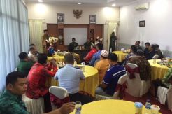 Dipenghujung Masa Tugas, Danrem 102 Panju Panjung Silaturahmi dengan Pejabat dan Warga Kobar