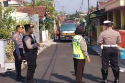 Polisi Jaga Ketat Rumah Duka Briptu Fandy di Magelang