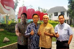 Diamondland Development Groundbreaking Apartemen Apple Residence