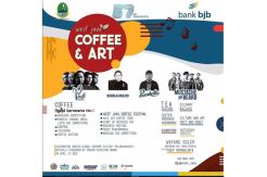 bank bjb Rayakan HUT ke-57 dengan Mewarnai West Java Coffee & Art