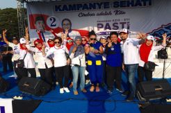 Kampanye Terbuka Pilwakot Cirebon, Perindo Dukung Aziz-Eti