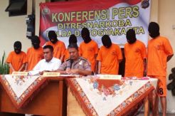 8 Mahasiswa Ditangkap Polda DIY saat Pesta Sabu-Sabu