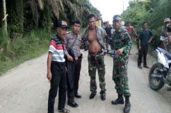 Peras Warga, TNI Gadungan Ini Babak Belur Dimassa
