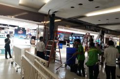 Plafon Bocor, Mall Central Park Kebanjiran