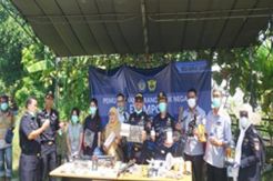 Bea Cukai Musnahkan Barang Tangkapan Senilai Miliaran Rupiah