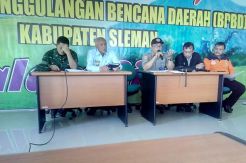 Status Waspada Merapi, Pemkab Sleman Gelar Rapat Konsolidasi
