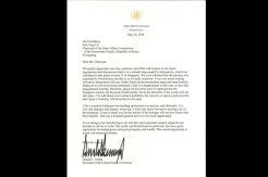 Ini Isi Surat Trump yang Membatalkan Pertemuan dengan Kim Jong-un