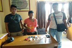 Buronan Curas Ini Ditangkap Bawa Sabu