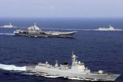 China Klaim Kelompok Kapal Induknya Capai Kemampuan Tempur
