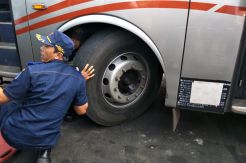 Tak Laik Digunakan Mudik, 731 Bus di Jabar Dikandangkan