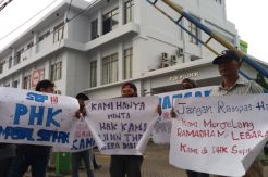 59 Pegawai RS Aria Sentra Medika Kena PHK Tanpa Pesangon