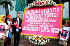 Capres Indonesia Kirim Pesan untuk Lionel Messi dkk