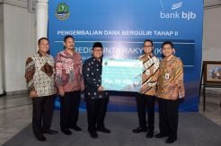 Berhasil Gulirkan KCR, bank bjb Kembalikan Pinjaman Modal Rp50 Miliar