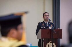 Kompol Ahrie Sonta Raih Gelar Doktor Ilmu Kepolisian Pertama