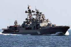 Dua Kapal Perang Rusia Bersandar di Manila