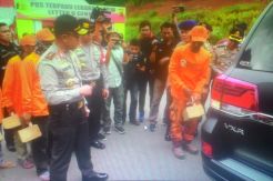 Tinjau Arus Mudik di Gentong, Kapolda Tes Kepiawaian Tim Ganjal Ban