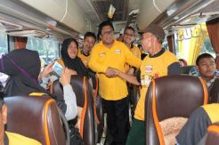 Hanura Berangkatkan 2.355 Orang Ikut Mudik Gratis