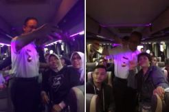 Anies Datangi Terminal Kampung Rambutan Malam-malam, Pemudik Berebut Foto Wefie