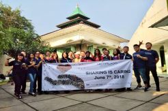 Tingkatkan CSR, Hotel Quest Rutin Bagi Takjil dan Buka Bersama Anak Panti Asuhan