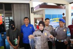 Sebulan Oplos Gas Elpiji, Warga Wagir Ditangkap Polisi