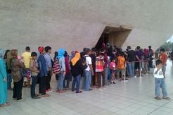 Awal Pekan, Kawasan Monas Dikunjungi Puluhan Ribu Orang