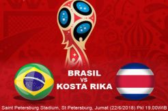 Susunan Pemain Brasil vs Kosta Rika