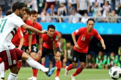 Babak 1 : Lewat Penalti, Meksiko Koyak Gawang Korsel