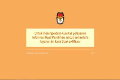Website KPU Diretas, 92,22% Perolehan Suara Pilgub Jateng Terekam