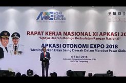 Hadiri Rakernas Apkasi, Jokowi Ingatkan Kepala Daerah Jauhi Korupsi