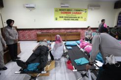 Hari Bhayangkara, Anggota Polri Berlomba Gelar Bakti Sosial